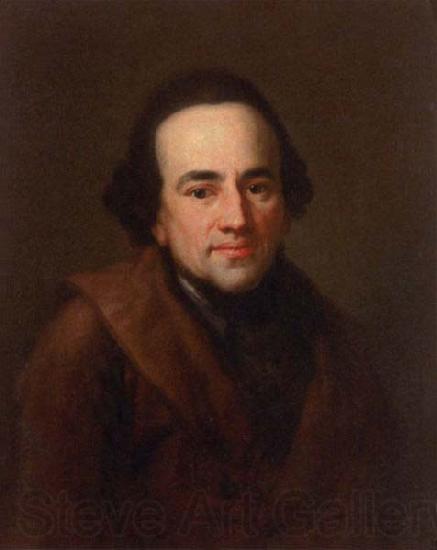 Anton Graff Portrait of Moses Mendelssohn Norge oil painting art